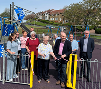 Cumberland Road (Smithston) playpark official opening